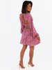 Volné Mini Šaty S Výřezem | barevné C175